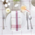 thumbnail image 2 of DII Modern Style Cotton Coopville Plaid Napkin in Multi-Color (Set of 6), 2 of 3