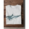 thumbnail image 3 of Cetacea Orca Whale T-Shirt Men -June Erica Vess Designs, Male 4X-Large, 3 of 4