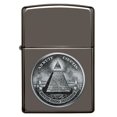 thumbnail image 3 of Encendedor de bolsillo Zippo Dollar Design Black Ice, 3 of 5