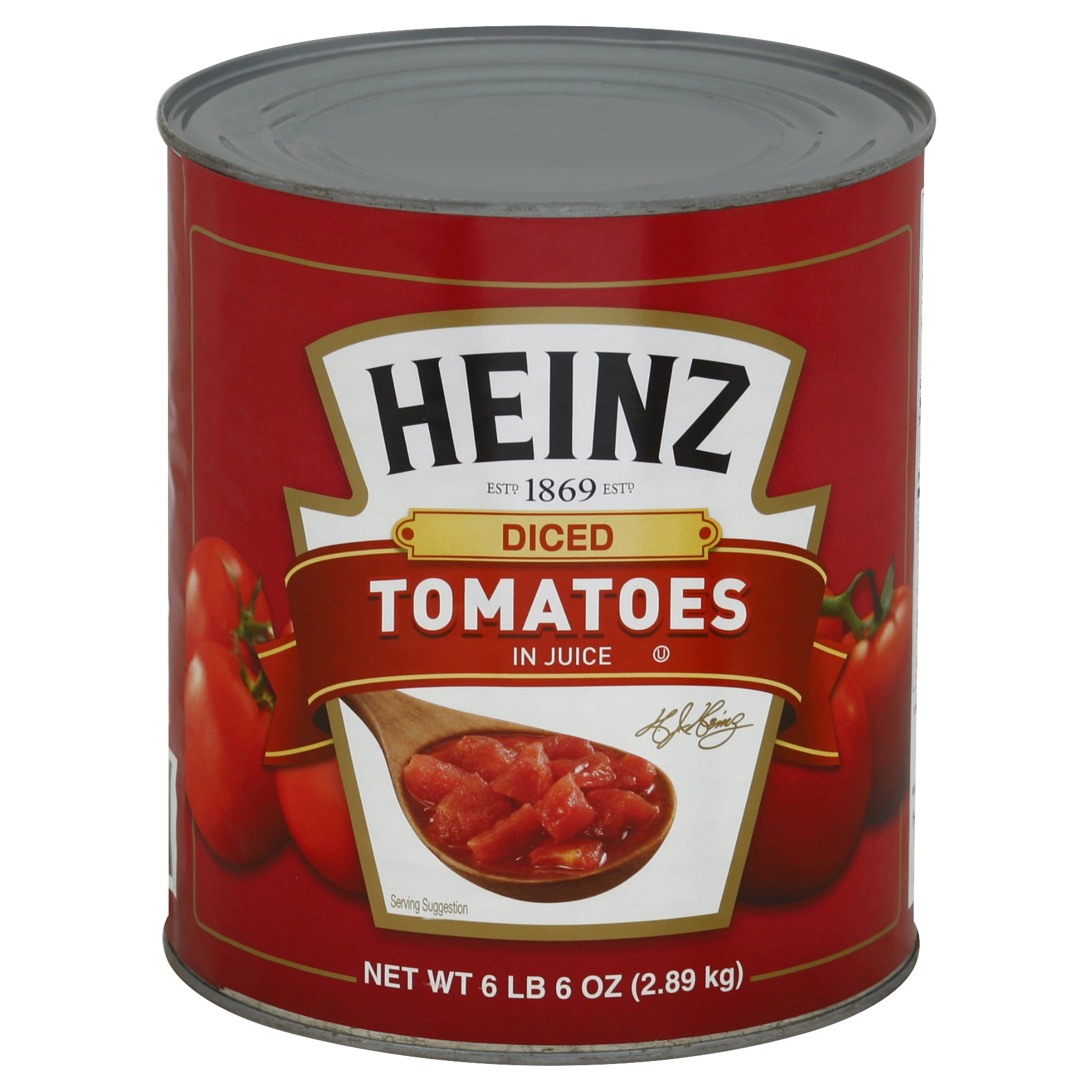 HEINZ Diced Tomato in Juice, 102 oz. Can (Pack of 6)