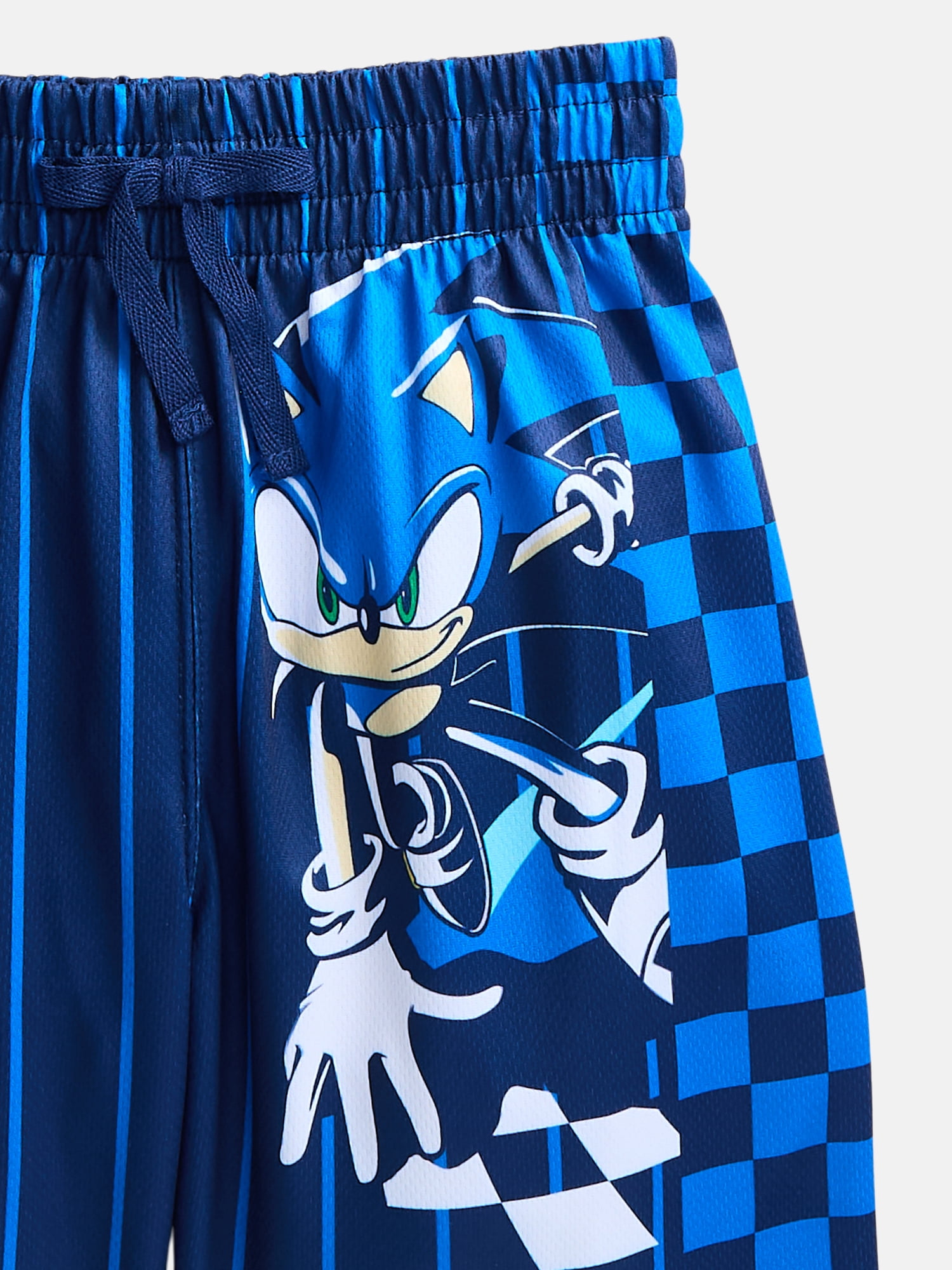 Sonic the Hedgehog Boys Basketball Jersey and Matching Shorts Set, 2-Piece, Sizes 4-12