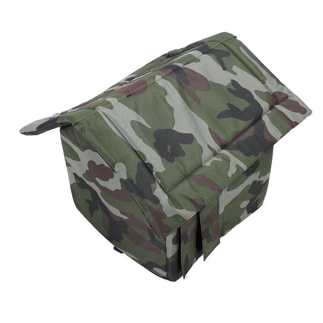 Maison pour Chat d'Extérieur, Abri Pliable pour Chats d'Extérieur, Abri Isolé Imperméable et Résistant aux Intempéries avec Tapis, Facile à Assembler, Maison pour Petits Animaux pour l'Hiver