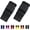 Black, variant on 2 Packs Suitcase Straps, Bright Color Adjustable Luggage Belts, TSA Approved 1.9x78inches