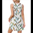 thumbnail image 3 of Vestidos de Verano para Mujer, Vestido Informal con Bolsillo, para Playa, para Cubrirse, Traje de Baño. Color 1 S, 3 of 8