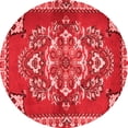 thumbnail image 1 of Ahgly Company Indoor Round Persian Red Traditional Area Rugs, 8' Round, 1 of 4