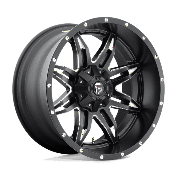 Fuel Lethal 20X10 Gloss Black Milled Wheel