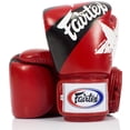 thumbnail image 1 of Fairtex BGV1 Muay Thai Boxing Training Sparring Gloves for Men, Women, Kids | MMA Gloves for Martial Arts| Premium Quality, Light Weight & Shock Absorbent 12 oz Boxing Gloves -Nation Red, 1 of 5