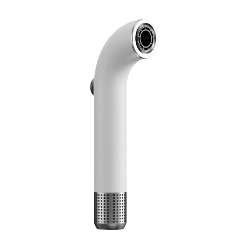 CNV Ionic Hair Dryer, Cordless, Fast Drying, LCD Screen, Hot and Cold Air, White