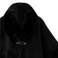 thumbnail image 4 of Levmjia Women Shawl Solid Flared Cuff Wrap Cape Warm Windproof Loose Outerwear Cozy Casual Cardigan Autumn Winter Daily Dates Outdoor, 4 of 4