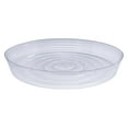 thumbnail image 2 of CW-2500N Plant Saucer, 25 Inch Clear Vinyl, Water Catch Tray - Protect Floors & Furniture from Water Damage, Clear Plastic Plant Drip Tray, 2 of 2