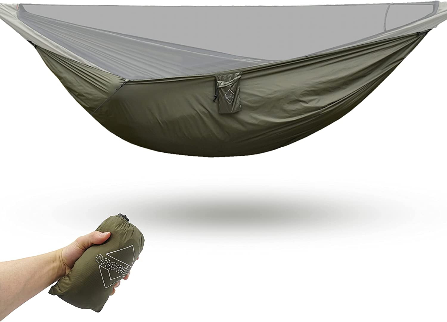 Onewind Hammock Underquilt Protector for Hammock Camping, OD Green,86