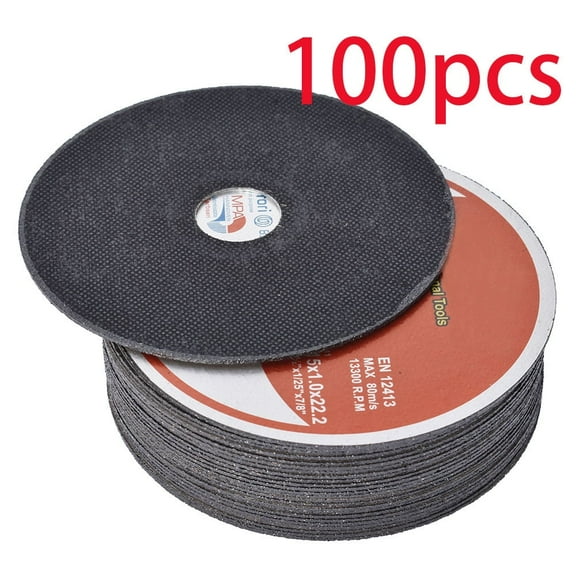 findmall100Pcs 4.5"x0.040"x7/8" Cut-off Wheel Metal & Stainless Steel Cut Discs