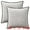 White, variant on Unique Bargains 2 Pcs Soft Chenille Pillowcase White 18" x 18"