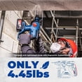 thumbnail image 6 of Restored DongCheng 20V Max Cordless Rotary Hammer Drill, 7/8" SDS-Plus, 4 Application Modes, Brushless, 2.1 Joules, Cordless Demolition Hammer for Concrete (Refurbished), 6 of 9