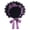 Purple, variant on Women Victorian Bonnets Lace Party Sun Hat Gothic Style Lolita Exhibition Hair Accessories Flat Hat for Women