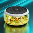 thumbnail image 1 of Luces coloridas Altavoz portátil Subwoofer 5.0 compatible con Bluetooth (negro) Sywqhk Para estrenar, 1 of 3