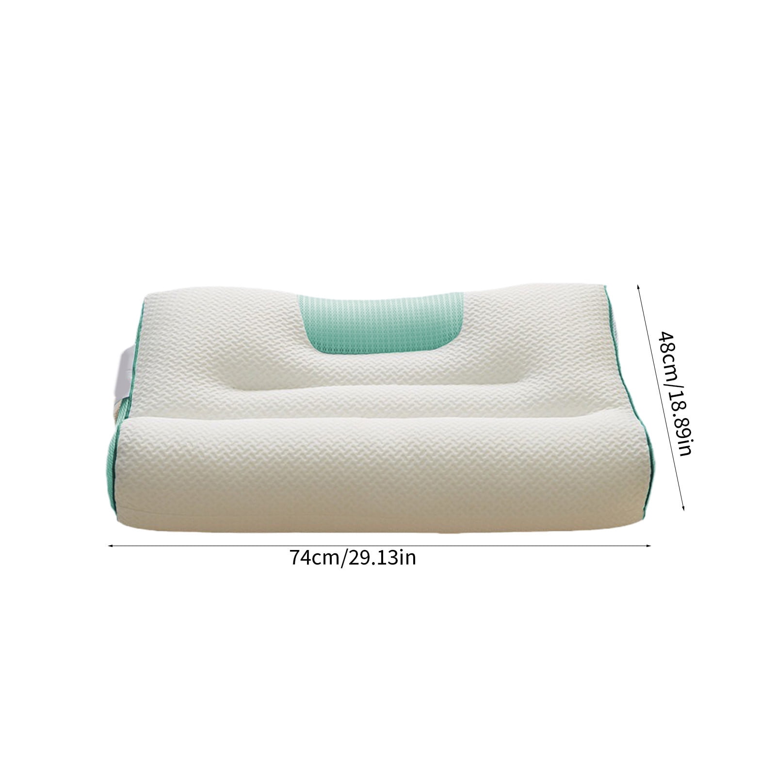 Yoloke Relief Cervical Pillow for Neck and Shoulder Support, Contoured Orthopedic Pillow, Adjustable Memory Foam Sweet Sleeping, Odorless Ergonomic Contour Neck, for Side Back Stomach Sleeper