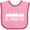 Pink and Fuchsia, variant on Inktastic El Paso Texas Skyline TX Cities Boys or Girls Baby Bib