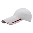 thumbnail image 1 of relayinert Wide Application Baseball Hat Lightweight And Comfortable Multiple Colors Available Fashionable white, 1 of 6