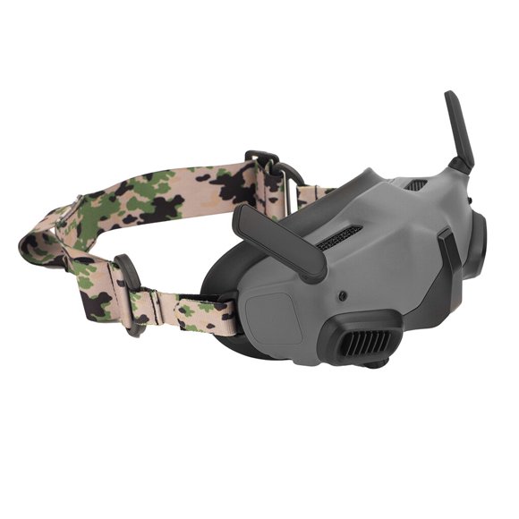 Maoww Goggles 2 FPV Head Replacement Strap Headband Holder Elastic Stick Accessory Telescopic Durable Widely Use Practical Red