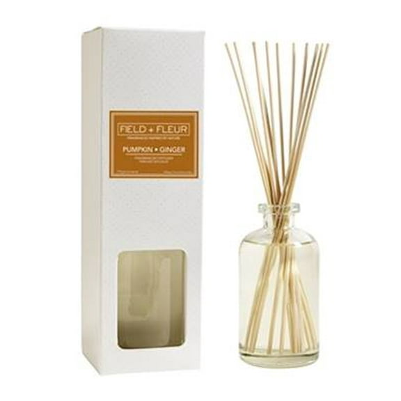PUMPKIN GINGER Field   Fleur Reed Diffuser 6 oz