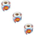 thumbnail image 6 of 3 Rolls Splatter Target Dot Target Paper Clear Color Printed Targets 7.6x7.6cm, 6 of 8