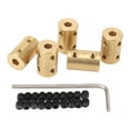 thumbnail image 1 of Motor Shaft Extension Connector, 5-5mm Shaft Coupling Connector High Strength Replacement Easy Installation  for Motor for Mechanical Transmission, 1 of 7