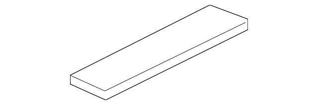 Genuine OE Toyota Upper Cover - 75632-0R010-C3