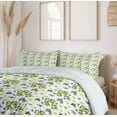 thumbnail image 5 of Ambesonne Botanical Duvet Cover Sets, Olives and Lemons Growing, 2-Queen, Pastel Yellow Green, 5 of 6