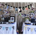 thumbnail image 2 of MasteelfCA 3 Meters Banners Graduation Banners Doctoral Hat Shaped Photo Banners Garland With Clips Photo Props Backdrop For Graduation Party Favors, 2 of 6