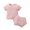 Pink, variant on Vedolay Girls Shorts 2 Piece Outfits Girls Shorts Clothing Sets Kids Summer Fun Cute Clothes Birthday Party Outfit,Pink 2-3 Years
