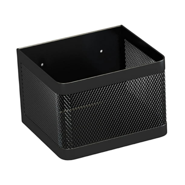 Estante para lavadora, cesta de almacenamiento, organizador de estantes para refrigerador de lavandería, lavadora Negro S