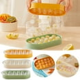 thumbnail image 1 of Xihbxyly Máquina para Hacer Helados, Molde de Fácil Liberación, Inyección Rápida de Agua, Diseño Compacto, Refrigeración de Bebidas, Cubitos de Hielo Suaves, Uso Doméstico, 20,2 X 10,5 X 5 Cm, 1 of 3