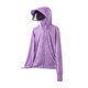 thumbnail image 2 of Sudadera con capucha y protección solar para mujer, camisetas con cremallera completa, transpirables, resistentes al sol, finas y de secado rápido. 2XL, 2 of 8