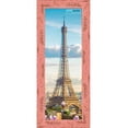 thumbnail image 5 of 10x30 Shabby Chic Pink Picture Frame - UV Acrylic, Foam Board Backing, Hanging Hardware, 5 of 8
