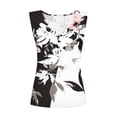 thumbnail image 4 of Homenesgenics Tank Tops for Women Fashion Women Casual Sleeveless V-Neck Printed Ladies Tops Blouses Tank Vest Clearance, 4 of 5