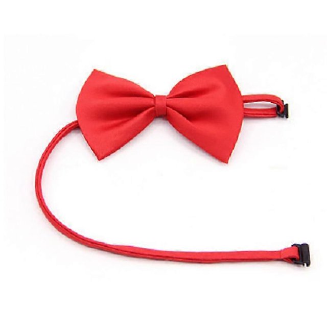 Collar reutilizable para perros y gatos, correa ajustable para collar de gato, accesorios para perros, pajarita para perros, pajaritas para cachorros, suministros para mascotas, red89
