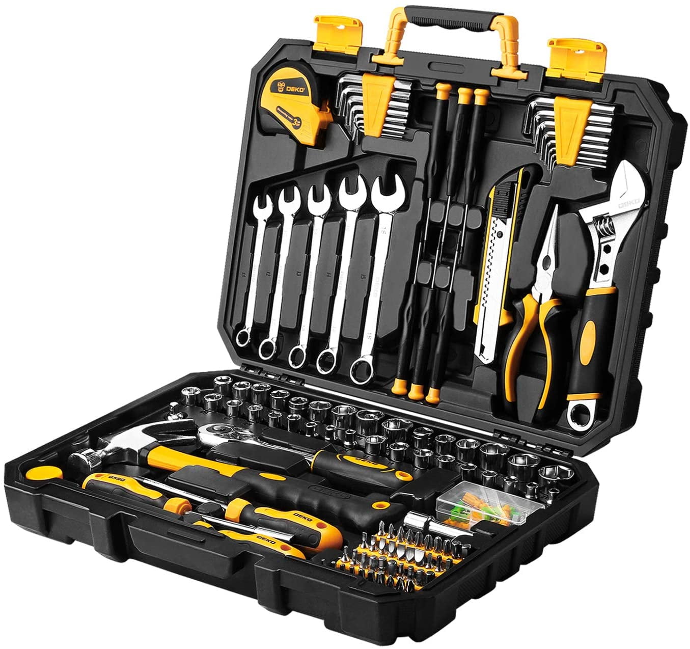 General Home/Auto Repair Tool Set Perfect for Homeowner Handyman General Household Tool Kit KingTool 325 Piece Home Repair Tool Kit Toolbox Storage Case with Drawer Diyer 