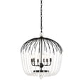 thumbnail image 2 of Varaluz Lighting - Voliere - 6 Light Pendant   Matte Black Finish with Faceted, 2 of 2
