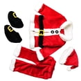 thumbnail image 2 of Minnieouse Conjunto de traje de Papá Noel para niños pequeños, decoración de ropa interesante, vestido de Navidad adorable, trajes de festival, Disfraces de disfraces Rojo ochenta Minnieouse AP013956-02B, 2 of 6