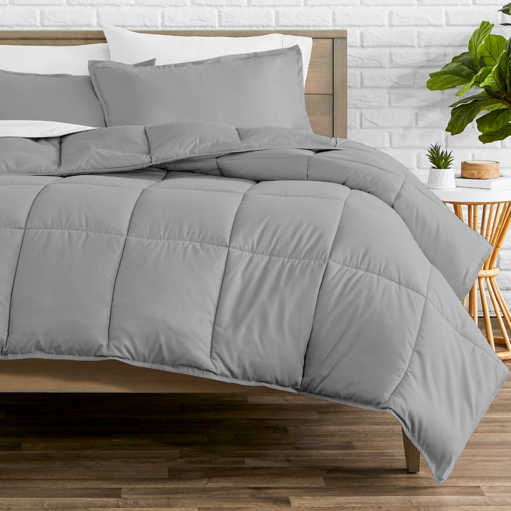 Bare Home Goose Down Alternative Comforter Set Plush Fiberfill