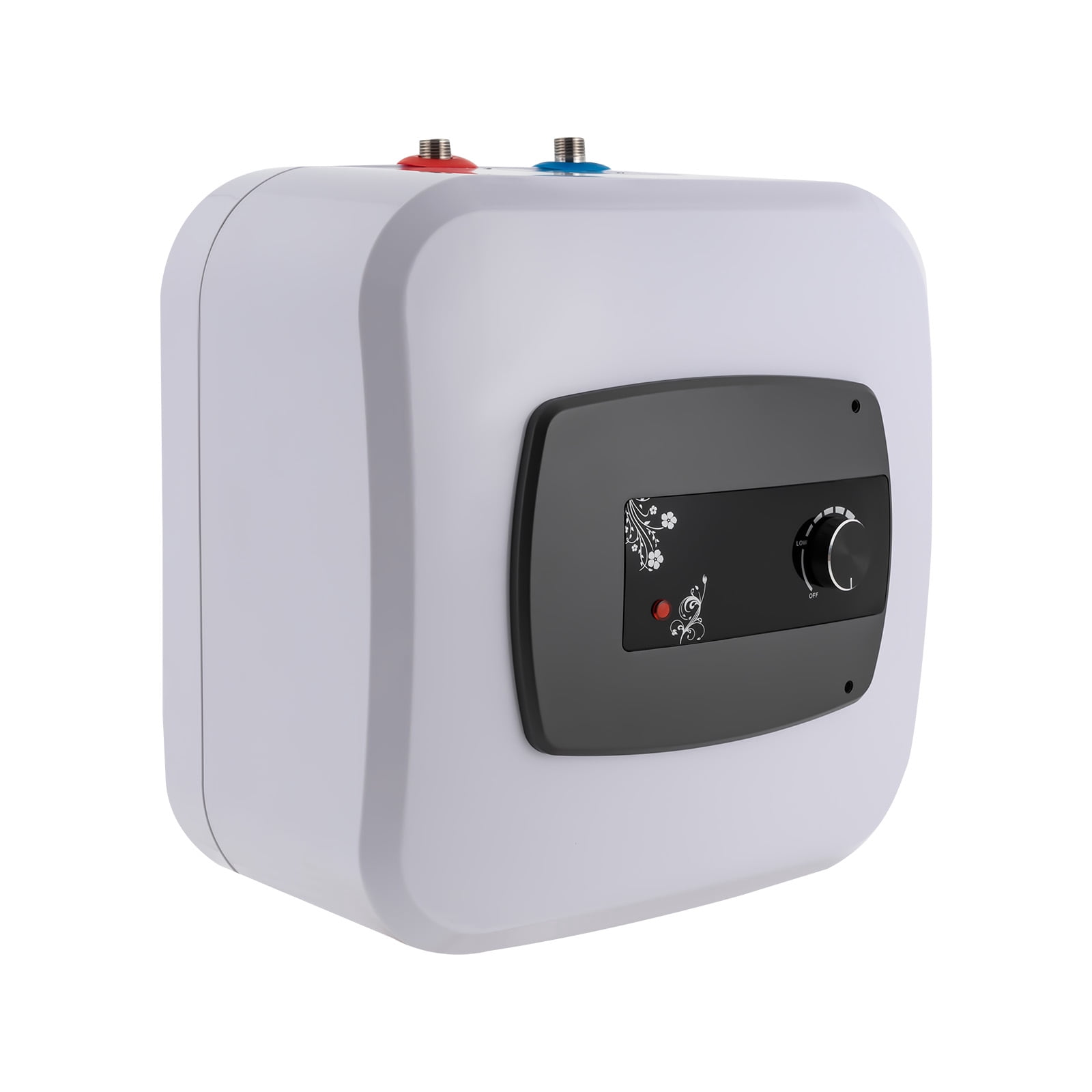 Aiqidi 4 Gal Mini Tank Water Heater, 110V 1500W Instant Electric Hot Water Heater IPX4 Under Sink Home Kitchen Bathroom Heating