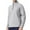 Gray, variant on Lmnyox Half Zip Athletic Shirts for Men Solid Long Sleeve Outdoor Sport T Shirt Mock Neck Workout Pullover Tee
