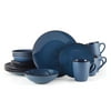 Pfaltzgraff® Pierce Blue 16-Piece Dinnerware Set Stoneware