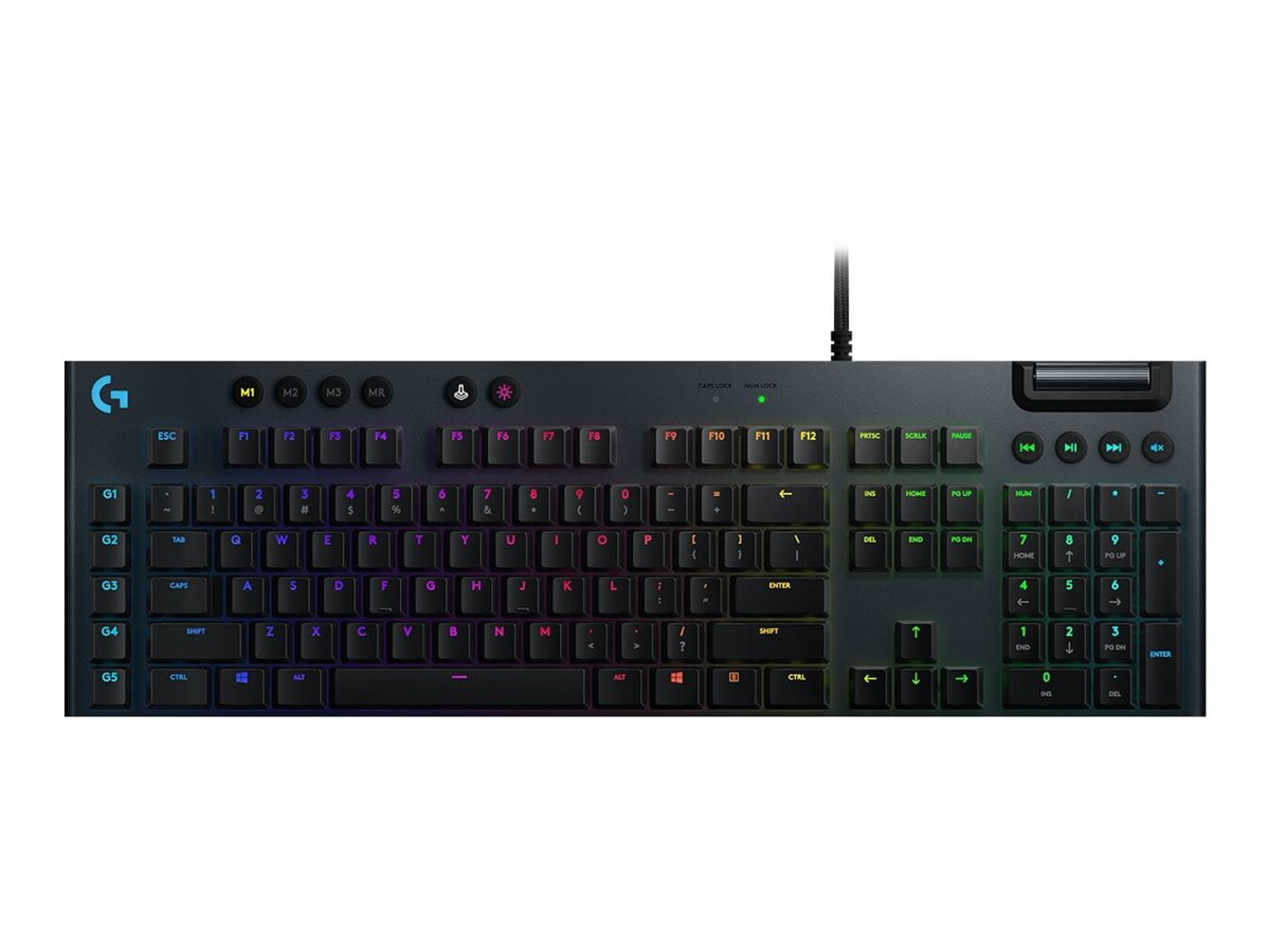 Logitech G815 LIGHTSYNC RGB Mechanical Gaming Keyboard - GL Tactile ...