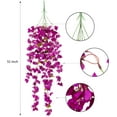 thumbnail image 2 of 3 PCS Artificial Bougainvillea Bouquet Flowers,49 inches Triangle Plum Blooming Silk Bouquet for Home Centerpieces Garden Party Indoor Outdoor Spring Decoration(Rose Red), 2 of 5