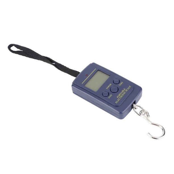 Báscula digital portátil de 40 kg para equipaje, electrónica, para colgar, herramienta de medición de peso