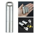 thumbnail image 3 of Abbracc 1x Small Tablet Pill Container Daily Pill Dispenser Sealed Medicine Case Storage P5 Layer, 3 of 9