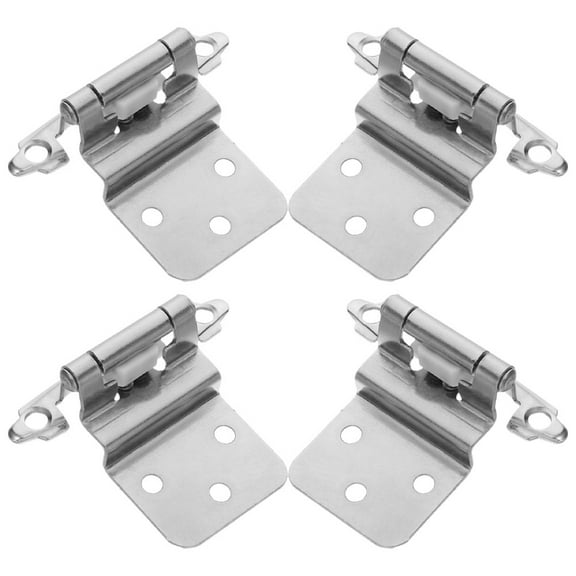 HOOWIFFY Self-Closing Cabinet Hinges Iron for Kitchen and Bathroom Cabinets Quiet Soft Close Design