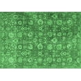 thumbnail image 1 of Ahgly Company Indoor Rectangle Persian Emerald Green Traditional Area Rugs, 5' x 7', 1 of 4